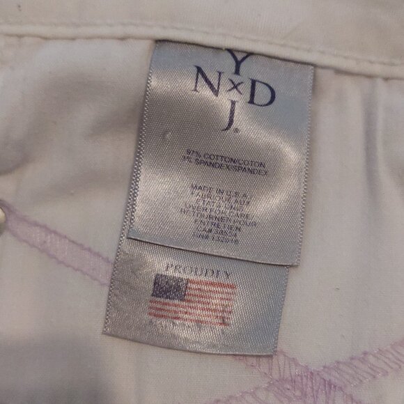NDYJ White Leggings Sz 10 - Picture 9 of 9
